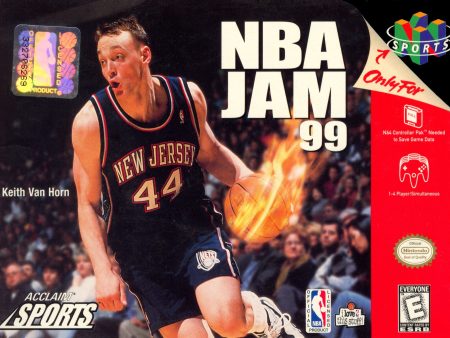 NBA JAM 99  - N64 (W BOX & MANUAL) Cheap