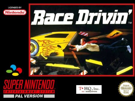 RACE DRIVIN  - SNES (W BOX & MANUAL) For Cheap