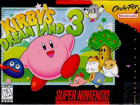 KIRBY S DREAM LAND 3  - SNES (W BOX & MANUAL) Online Hot Sale