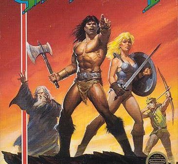 GAUNTLET [GRAY CART]  - NES (W BOX & MANUAL) For Cheap